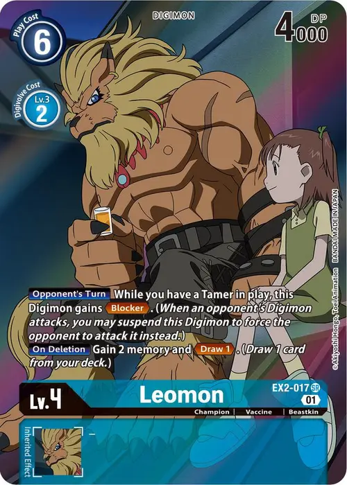 Leomon (Alternate Art) card art