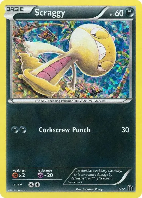 Scraggy - 7/12 card art
