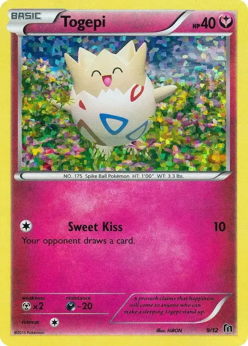 Togepi - 9/12 card art