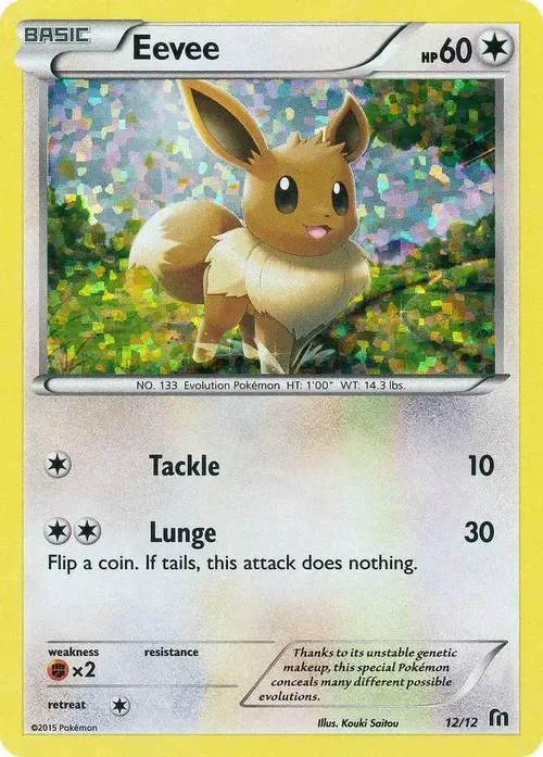 Eevee - 12/12 card art