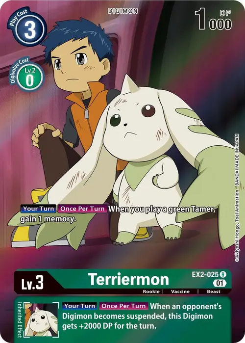 Terriermon (Alternate Art) card art