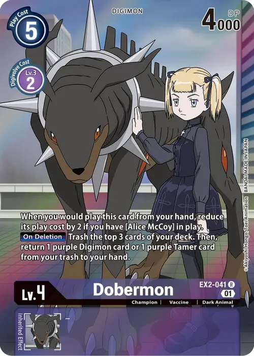 Dobermon (Alternate Art) card art