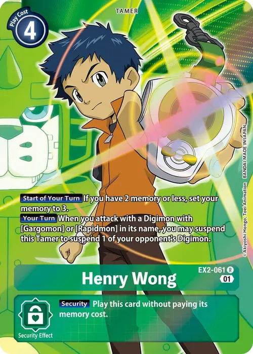 Henry Wong (Alternate Art) card art