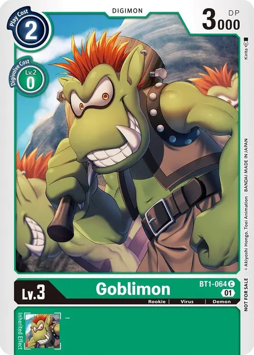 Goblimon - BT1-064 (Winner Pack New Awakening) card art