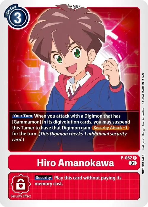 Hiro Amanokawa (Official Tournament Pack Vol.5) card art