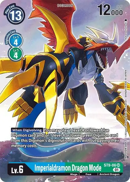 Imperialdramon Dragon Mode (Box Topper) card art