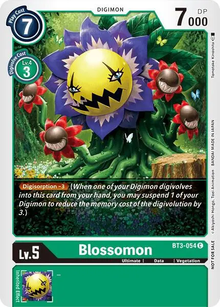Blossomon - BT3-054 (Tamer Party Vol. 5 Promo) card art