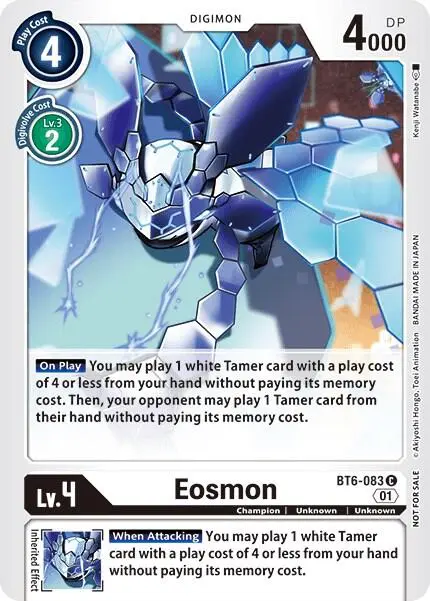 Eosmon - BT6-083 (Tamer Party Vol. 5 Promo) card art