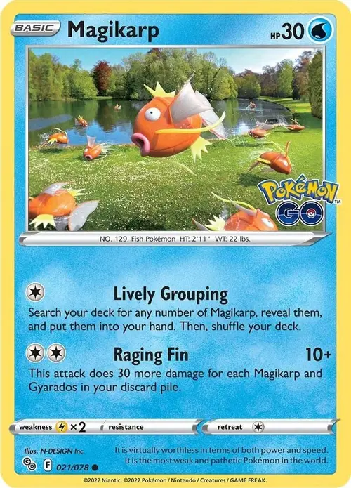 Magikarp card art
