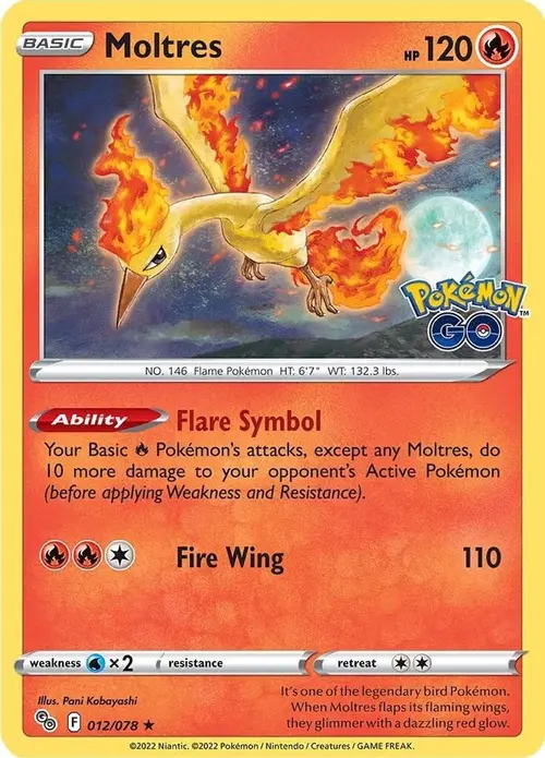 Moltres card art
