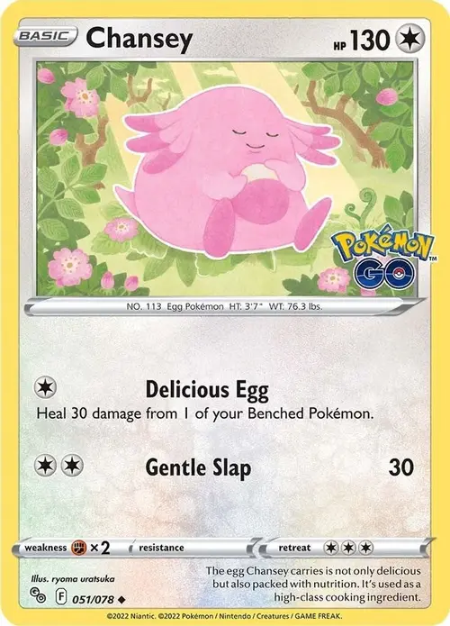 Chansey card art