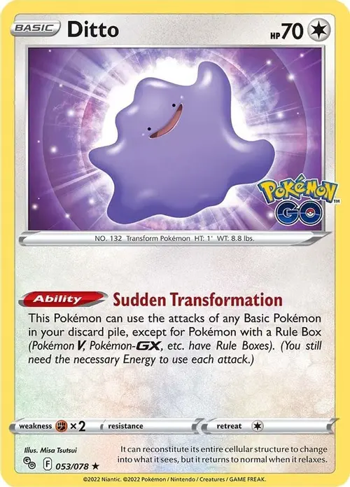 Ditto card art