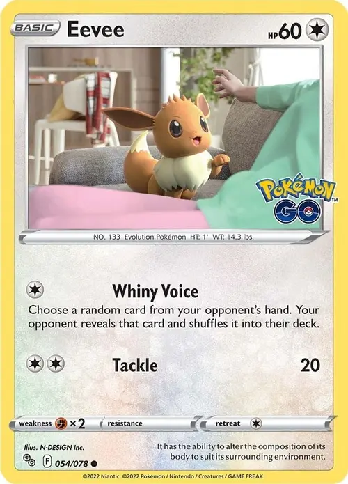Eevee card art