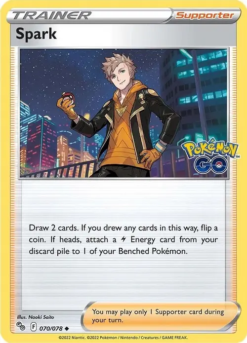 Spark card art