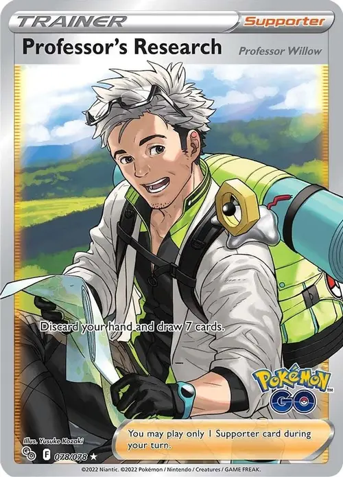 Professor's Research [Professor Willow] (Full Art) card art