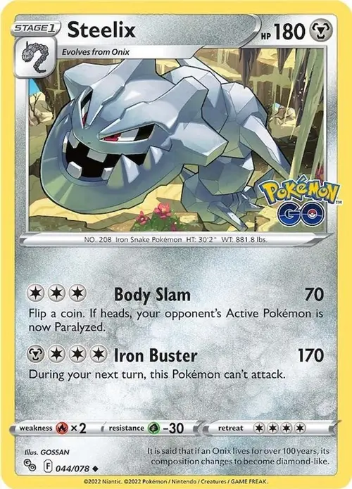 Steelix card art