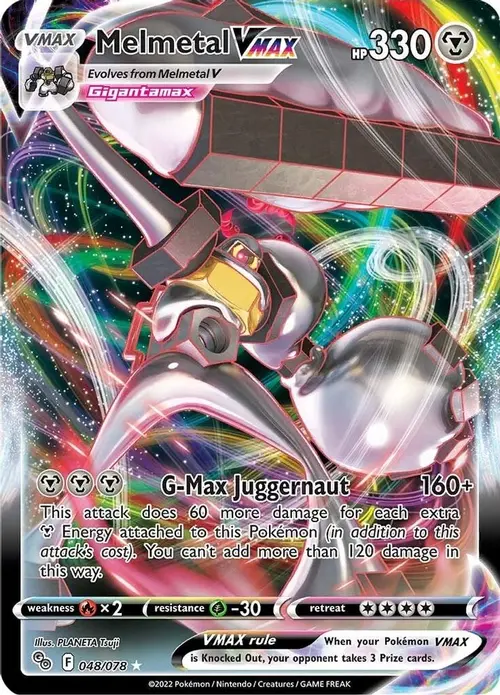 Melmetal VMAX card art
