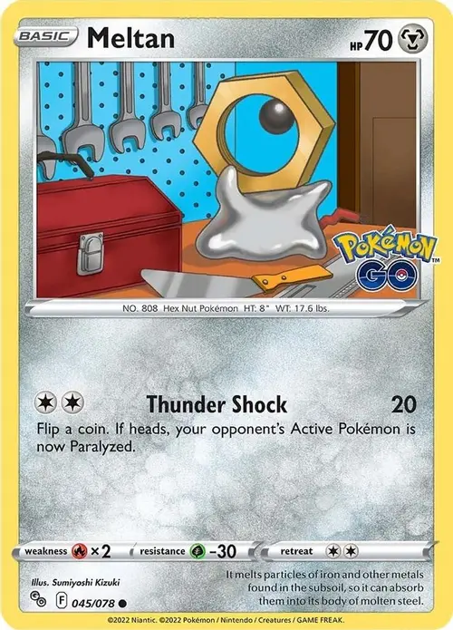 Meltan card art