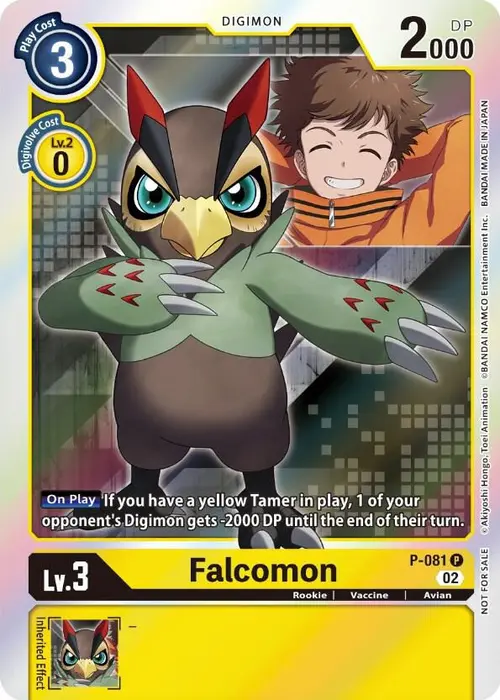 Falcomon - P-081 card art