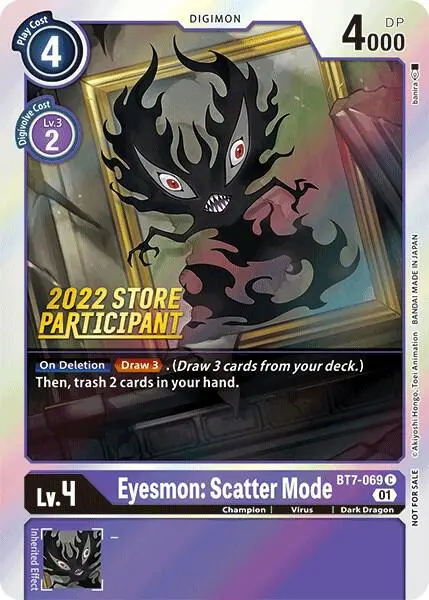 Eyesmon: Scatter Mode (2022 Store Participant) card art