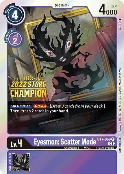 Eyesmon: Scatter Mode (2022 Store Champion) card art