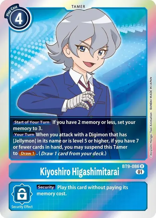 Kiyoshiro Higashimitarai card art