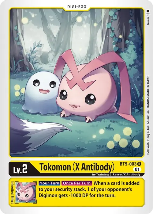 Tokomon (X Antibody) card art
