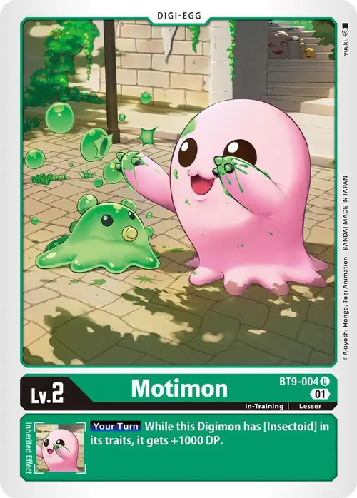 Motimon card art