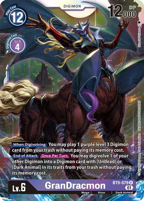 GranDracmon card art
