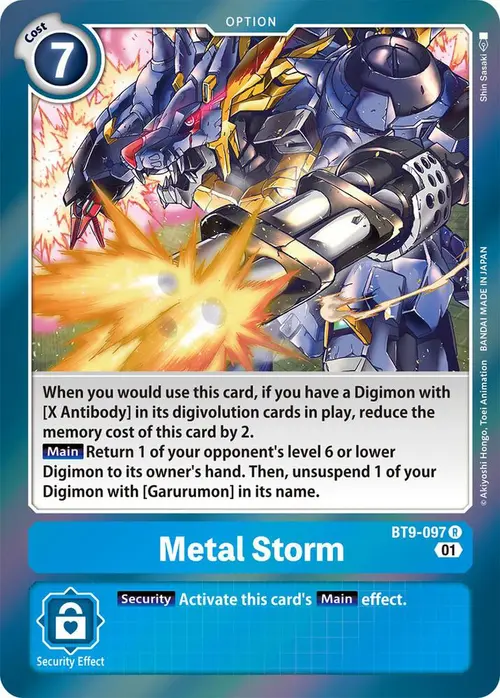 Metal Storm card art