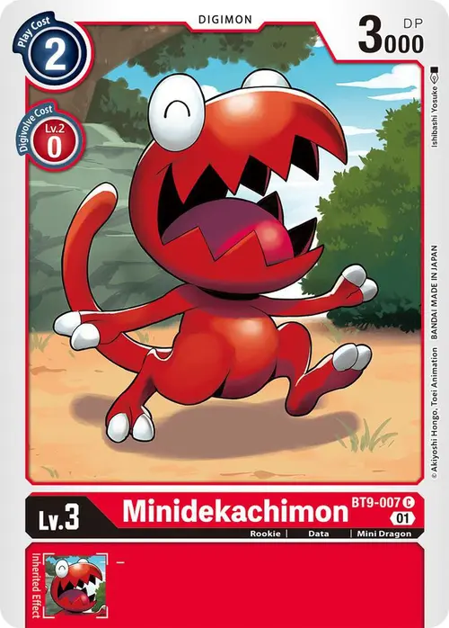 Minidekachimon card art