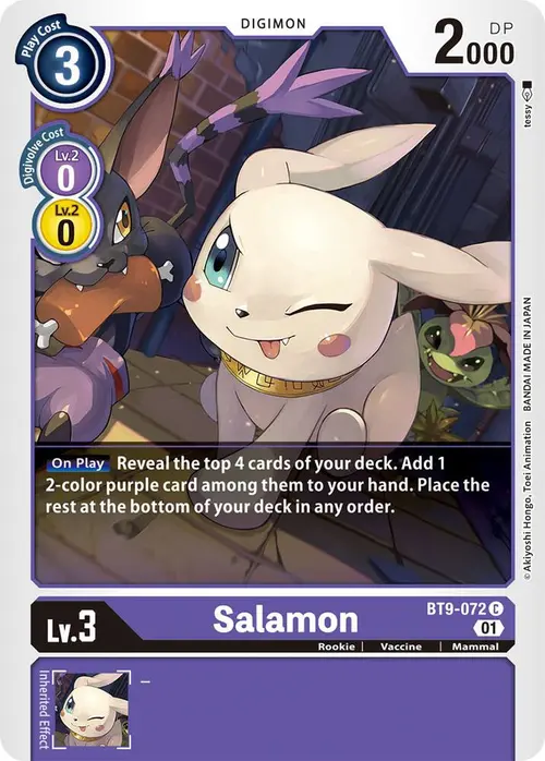 Salamon card art