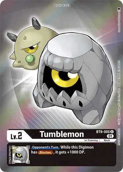 Tumblemon (Box Topper) card art