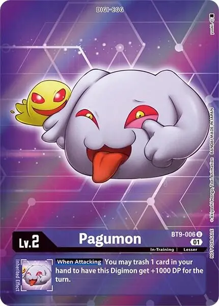 Pagumon (Box Topper) card art