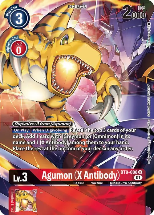 Agumon (X Antibody) (Alternate Art) card art
