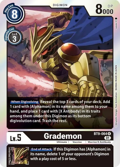 Grademon card art