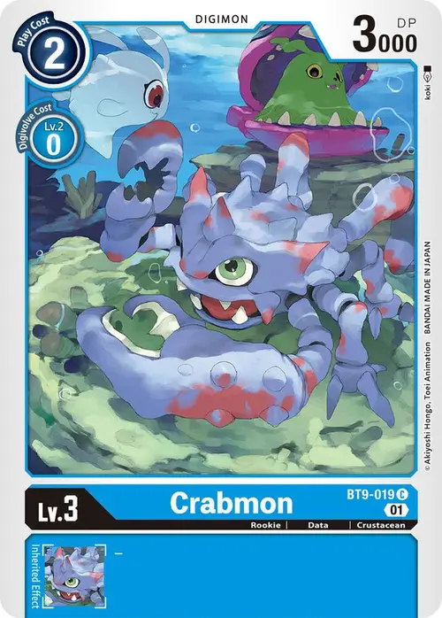 Crabmon card art