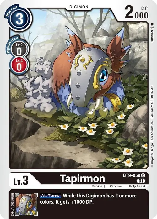 Tapirmon card art