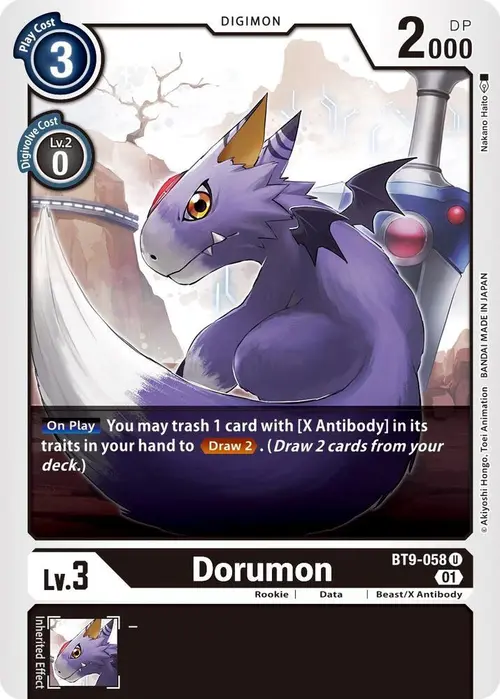 Dorumon card art