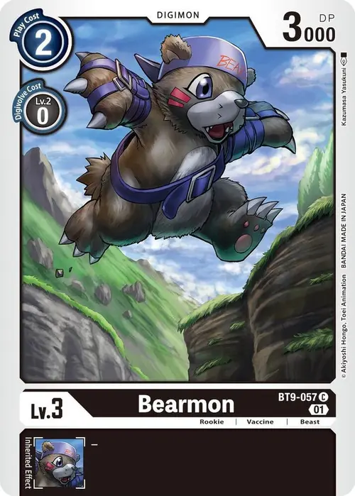 Bearmon card art