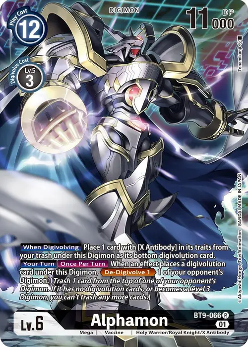 Alphamon (Alternate Art) card art