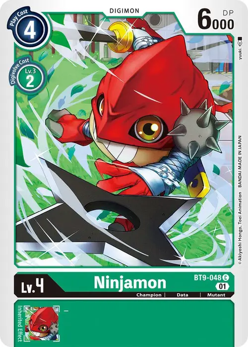 Ninjamon card art