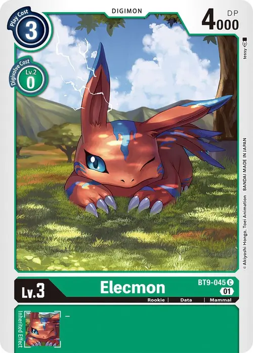 Elecmon card art