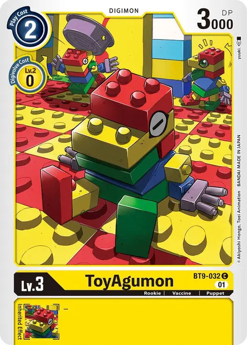 ToyAgumon card art