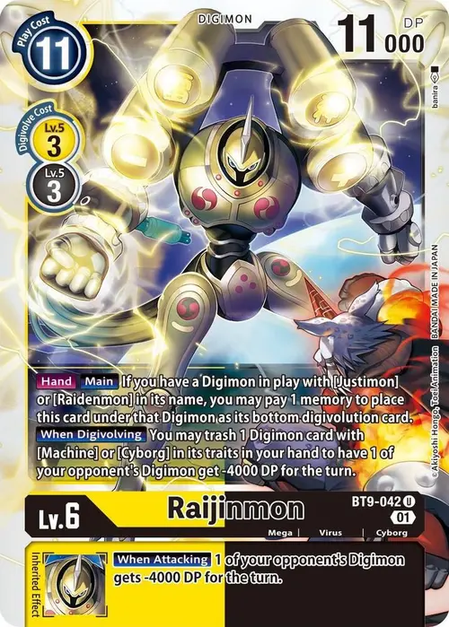 Raijinmon card art
