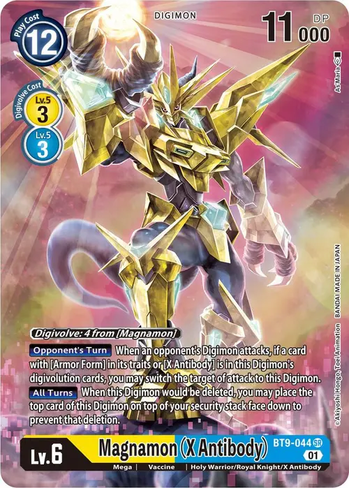 Magnamon (X Antibody) (Alternate Art) card art