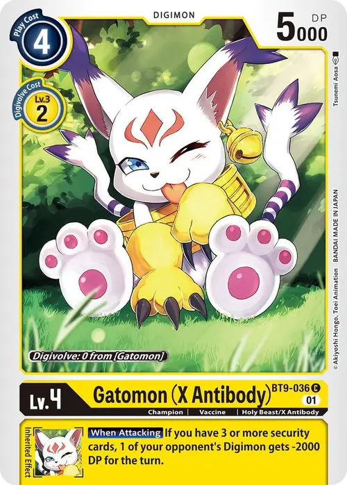 Gatomon (X Antibody) card art