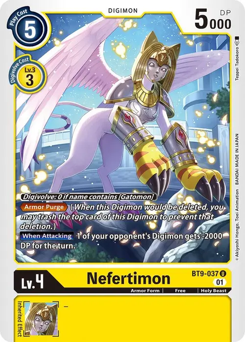 Nefertimon card art