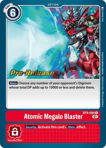 Atomic Megalo Blaster card art
