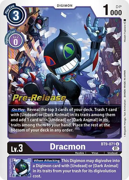 Dracmon card art